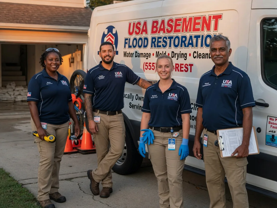 Basement Flood Cleanup company in Cherry Creek, SD